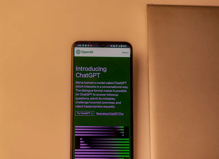 Chat de atención automatizada en móvil